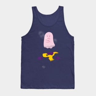 Brrr! Cold Ghost in the winter Tank Top